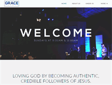 Tablet Screenshot of gracechurch360.org